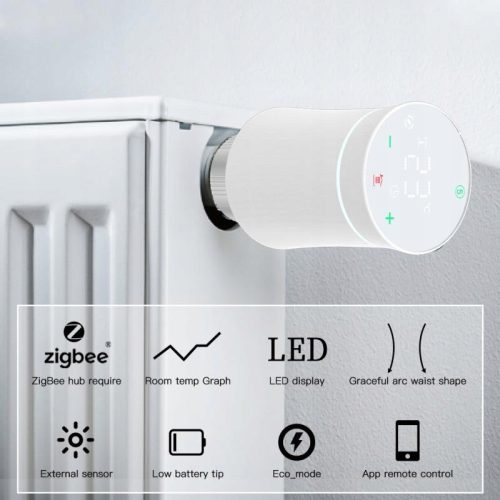  THERMOSTATIC HEAD SMART WIFI ZIGBEE TUYA 3.0