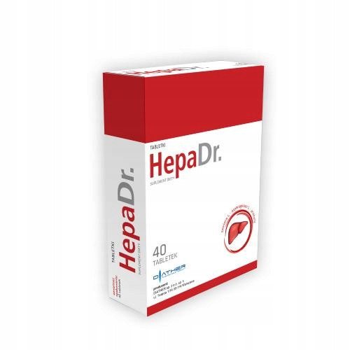  HepaDr. - supports proper functioning of the liver, 40 tablets