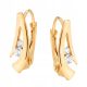  Gold earrings 925 English clasp