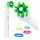  Oral-B Cross Action brush heads, 5 pieces