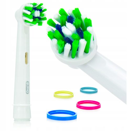  Oral-B Cross Action brush heads, 5 pieces