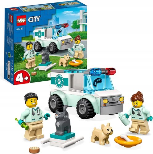  LEGO City 60382 Veterinary Ambulance