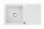 Brenor single bowl sink, white granite