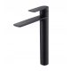 Veldman LIVIA floor-standing washbasin mixer, black