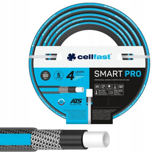  CELLFAST GARDEN HOSE SMART PRO ATS 4-W 3/4" 20m