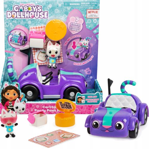  Gabi's Cat House Kitty Panduś is having a picnic. Set with a car and a figure 6062145