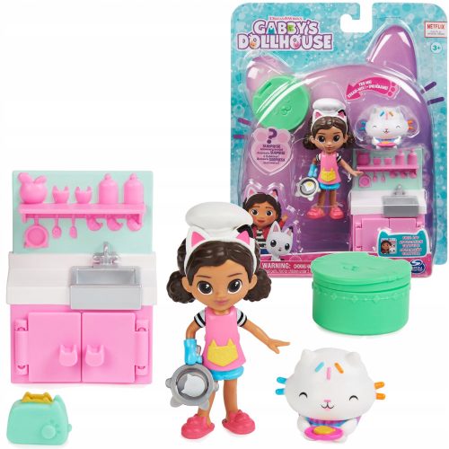  GABI'S CAT HOUSE, TICKLE'S KITCHEN, FIGURES, ACCESSORIES