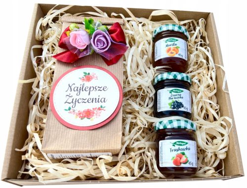  BEAUTIFUL Gift Set Tea Jam Basket