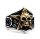  Skull on Pentagram Signet Ring, 316L Steel