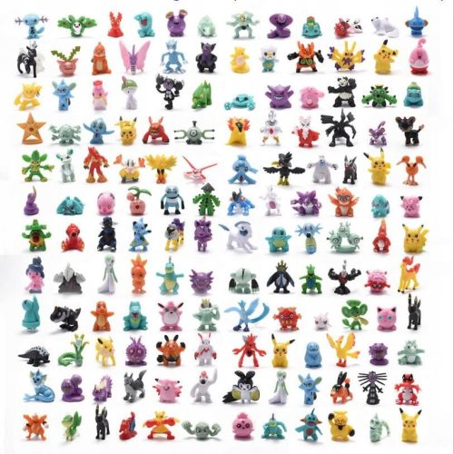  SET OF 144 POKÉMON PIKACHU VAPOREON CUBONE FIGURES