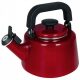 Kettles and Teapots Traditional enamelled steel kettle Forchetto 2.1 l, red tones