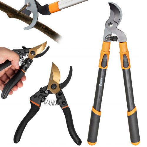 Garden shears and hedge trimmers Bradas KT-V1250 hand shears 100 cm + Bradas KT-V1021 hand shears