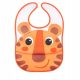  Canpol babies plastic bib Shades of orange 1 pc.