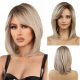  Short women's wig made of synthetic blonde hair by NCDSHAIR