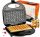  Esperanza electric contact grill WAFFLE MAKER D5 black 750 W