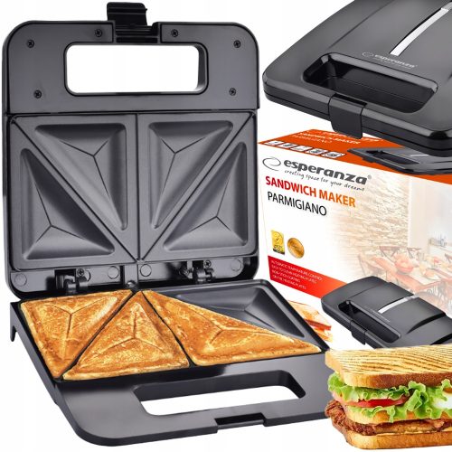  Esperanza Parmigiano Toaster Black 1000 W