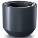 Pots and planters for outdoor and garden use Flowerpot with Prosperplast Heos insert, anthracite, 39.5 x 37 cm