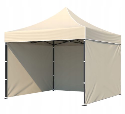 Garden Pavilion, Tents - Red Service Tent 3 Walls 3 x 3 x 2 m