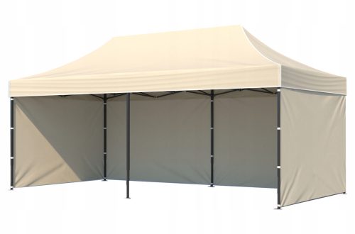 Garden Pavilion, Tents - Red Service Tent 3 Walls 3 x 6 x 3 m