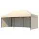 Garden Pavilion, Tents - Red Service Tent 3 Walls 3 x 6 x 3 m
