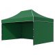 Garden Pavilion, Tents - Red Service Pavilion, 3 Walls, 3 x 4.5 x 2 m