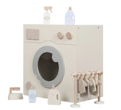  WOODEN WASHING MACHINE FOR CHILDREN iron household appliances set