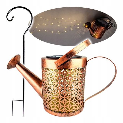  SOLAR LED Garden Watering Can 80CM Beautiful