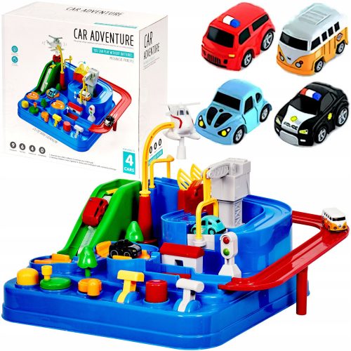  INTERACTIVE COLORFUL CAR OBSTACLE COURSE