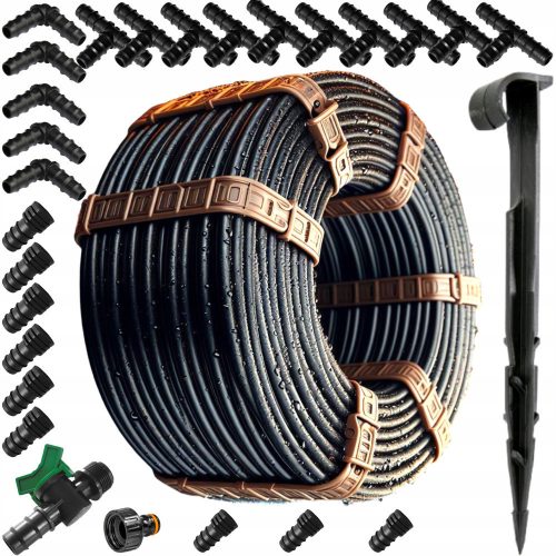  Drip line drip irrigation system 50 m Set 1 + 20