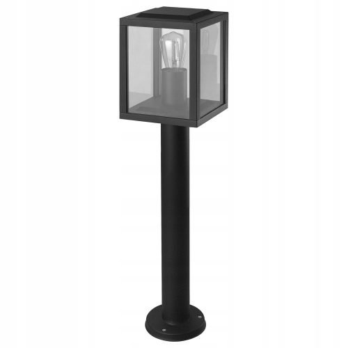 Light poles, garden Square light pole ProVero E27 60 cm black