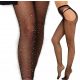  Fishnet tights Puderek Fishnets with zircons 20den Black universal size