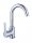 ZXC chrome stand-mounted washbasin faucet