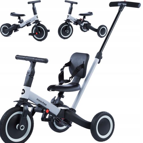  MOOVKEE Mike Tricycle Bike Black, Grey