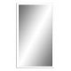 Bathroom mirror RAMIX wall mirror, rectangular, wooden frame, 430 x 530 mm