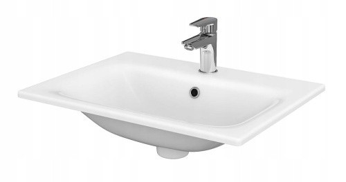 Cersanit Ontario rectangular wall-mounted washbasin