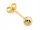  Marko earring K1401-585-4-SOLO gold 585 4 mm