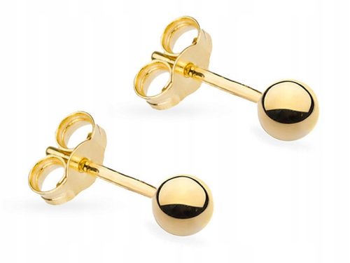  Marko earrings K804-333-3 gold pr. 333 3 mm