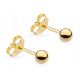  Marko earrings K804-333-3 gold pr. 333 3 mm