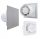 Ventika KLIQ100BASEH + KLIQFP180PLATINUM bathroom fan 100 mm