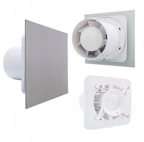 Ventika KLIQ100BASEH + KLIQFP180PLATINUM bathroom fan 100 mm