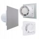 Ventika KLIQ100BASEH + KLIQFP180PLATINUM bathroom fan 100 mm