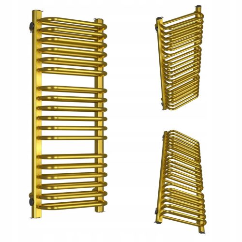  BATHROOM VERTICAL RADIATOR DOUBLE 1580/500 GOLD