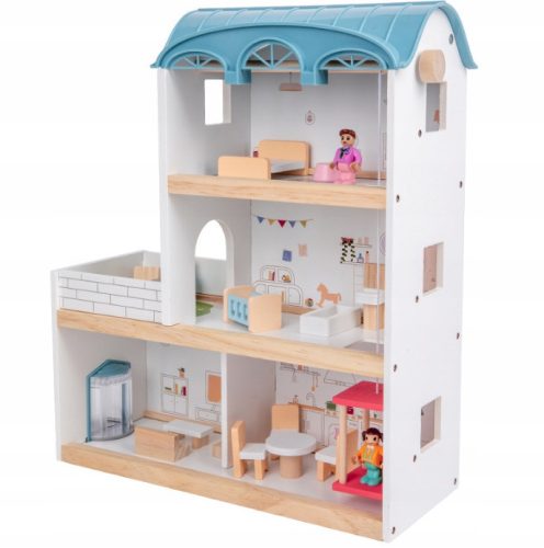  WOODEN DOLLHOUSE Dollhouse Wooden dollhouse