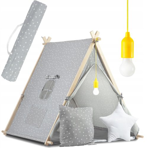 Children's tent - Children's tent Nukido 740521 116 x 107 x 110 cm grey