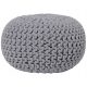  Beliani beanbag in shades of grey