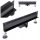 AquaUno Basic Wall Black linear drain 100 cm