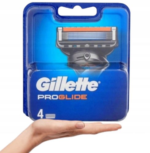  Gillette razor cartridges, 4 pieces