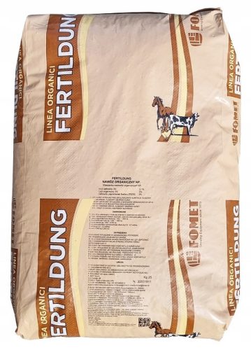  Organic, natural fertilizer Fomet Granules 25 kg 40 l