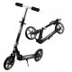  QKids Weiss two-wheel scooter, black and grey