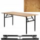 Folding conference banquet table 180x100cm